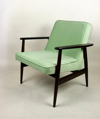 Light Green GFM63 Lounge Chair by J. Kedziorek, 1970s-UJQ-1058047