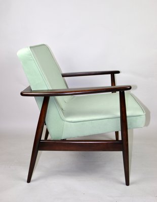 Light Green GFM63 Lounge Chair by J. Kedziorek, 1970s-UJQ-1058047