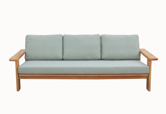 Light Green Oak Sofa, 1970s-PF-1271109