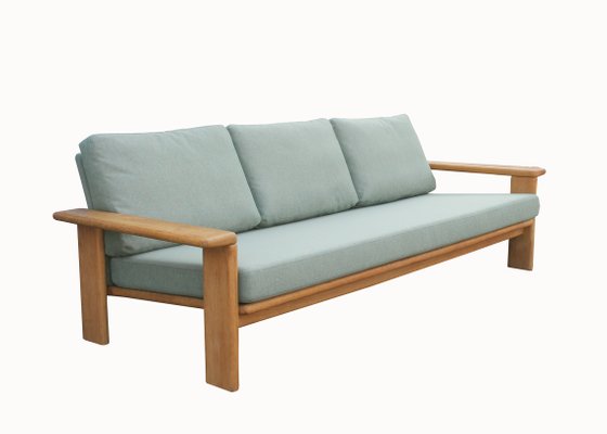 Light Green Oak Sofa, 1970s-PF-1271109