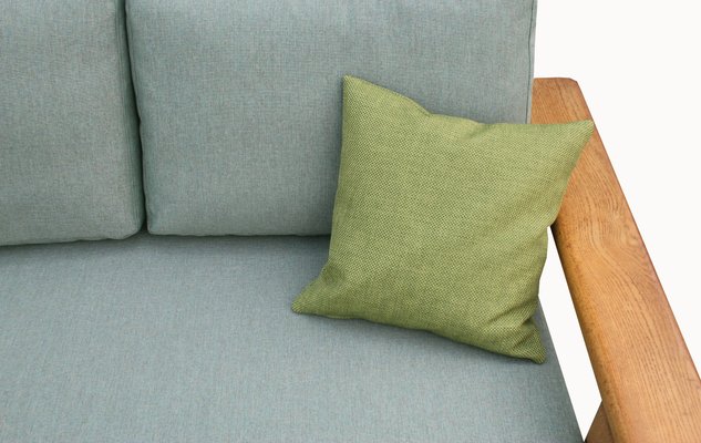 Light Green Oak Sofa, 1970s-PF-1271109