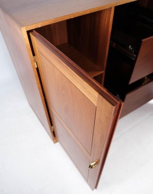 Light Mahogany Danish Cabinet from Søborg Furniture, 1960s-UY-999224