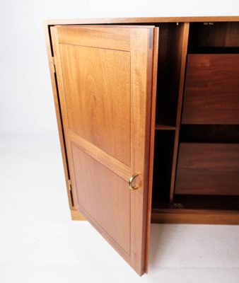 Light Mahogany Danish Cabinet from Søborg Furniture, 1960s-UY-999224