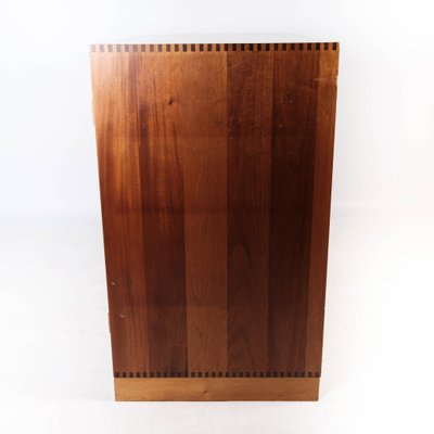 Light Mahogany Danish Cabinet from Søborg Furniture, 1960s-UY-999224