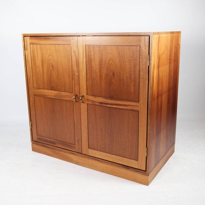 Light Mahogany Danish Cabinet from Søborg Furniture, 1960s-UY-999224