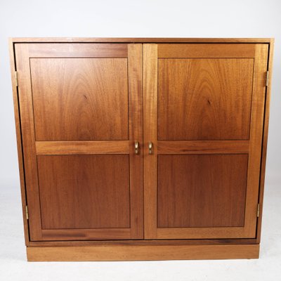 Light Mahogany Danish Cabinet from Søborg Furniture, 1960s-UY-999224