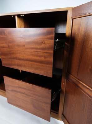 Light Mahogany Danish Cabinet from Søborg Furniture, 1960s-UY-999224