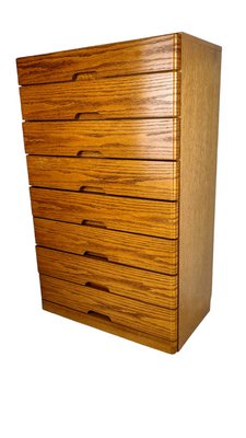 Light Oak Chest of Drawers from Hülsta, 1970s-FCK-2022942