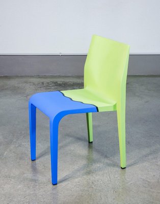 Light Painted Side Chair by M. Pistoletto-OJE-1776555