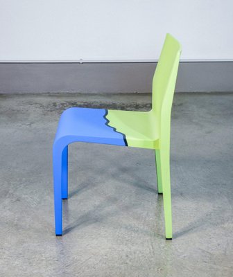 Light Painted Side Chair by M. Pistoletto-OJE-1776555