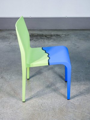 Light Painted Side Chair by M. Pistoletto-OJE-1776555