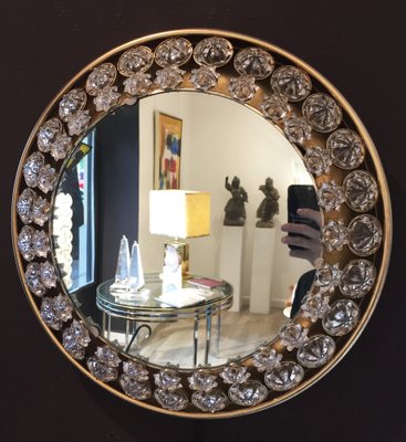 Lighting Mirror in Brass and Resin-CBP-1398292