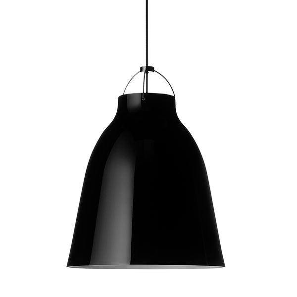 Caravaggio Pendant Lamp P3 by Fritz Hansen #Black / Black suspension