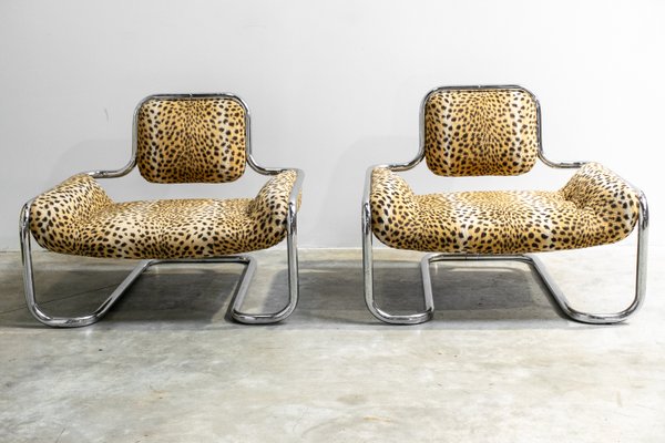 Limande Armchairs by Kwok Hoi Chan for Steiner, 1969, Set of 2-LA-1179416