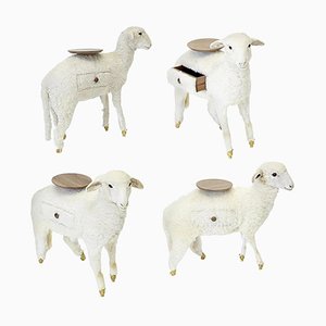 Limited Edition Xai Lambs by Salvador Dali, Set of 4-WM-1044742