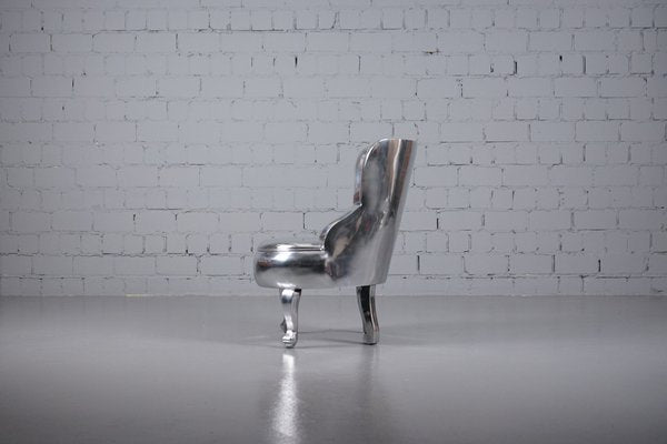 Limited Edtion Aluminium Sellerina Armchair by Paola Navone for Baxter-XNJ-1355203