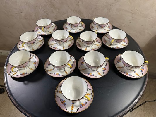 Limoges Coffee Service, 1925, Set of 12-BFK-1755746