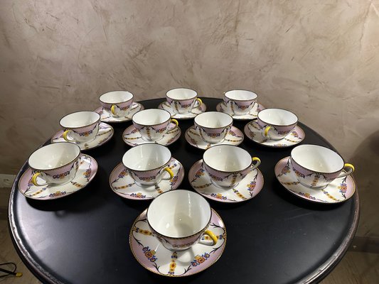 Limoges Coffee Service, 1925, Set of 12-BFK-1755746