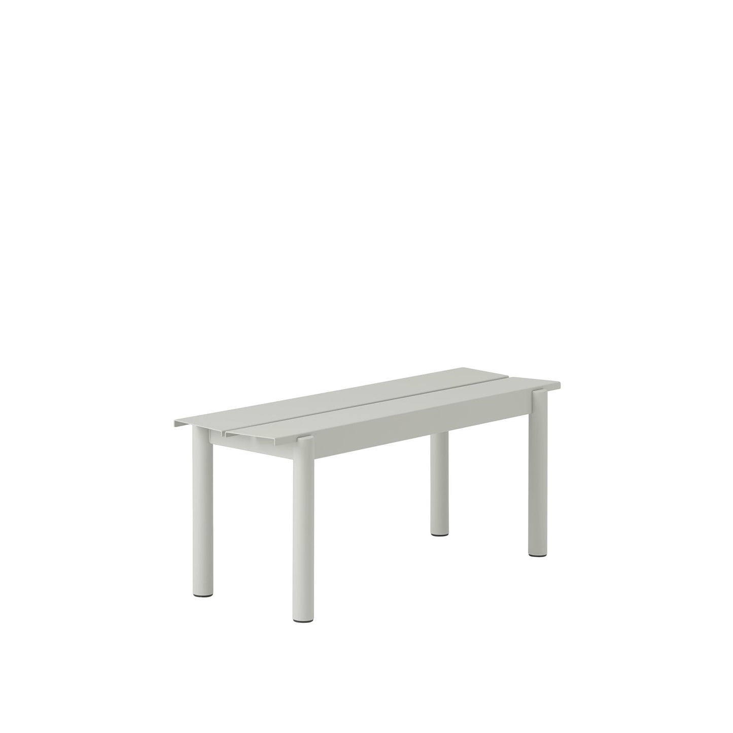 Linear Steel Bench 110 X 34 cm by Muuto #Grey