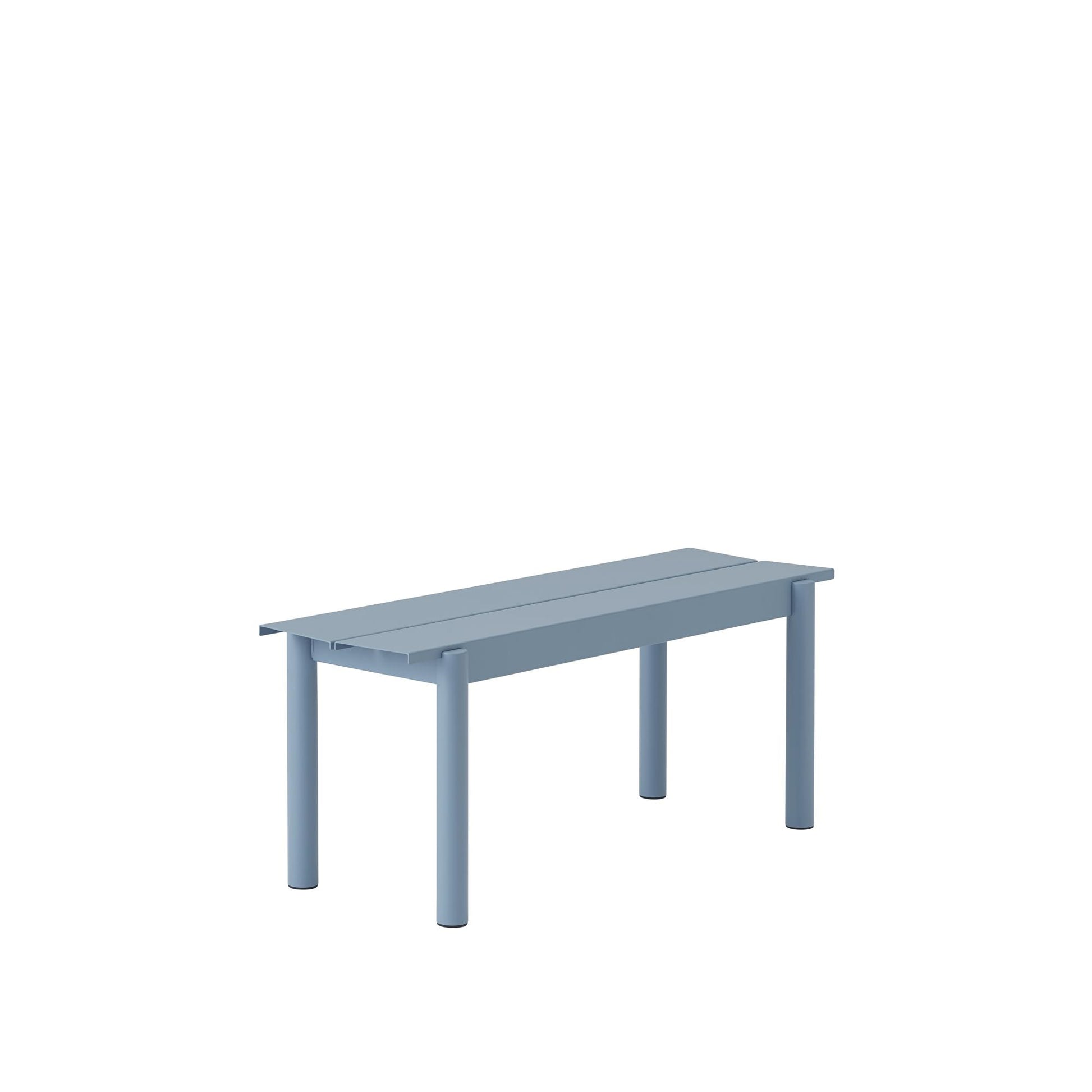 Linear Steel Bench 110 X 34 cm by Muuto #Pale Blue