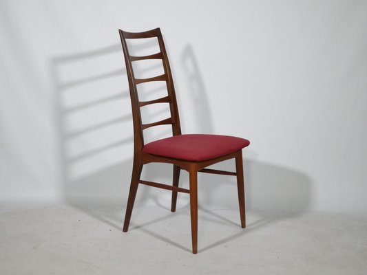 Lis Dining Chairs in Teak by Niels Koefoed for Hornslet Møbelfabrik, 1960, Set of 6-LVS-1749447