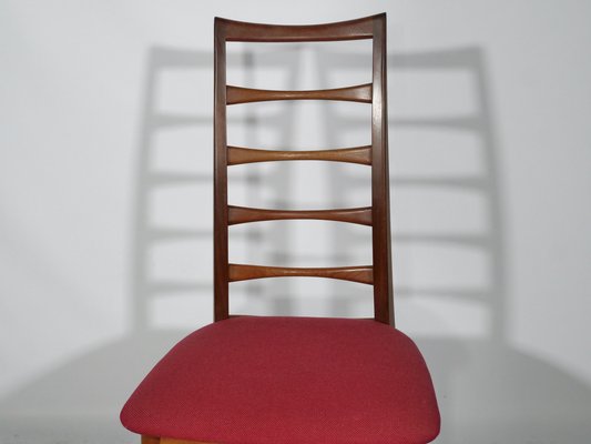 Lis Dining Chairs in Teak by Niels Koefoed for Hornslet Møbelfabrik, 1960, Set of 6-LVS-1749447