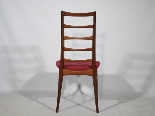 Lis Dining Chairs in Teak by Niels Koefoed for Hornslet Møbelfabrik, 1960, Set of 6-LVS-1749447