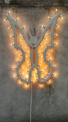 Lit Butterfly Sign, 1970s-NA-1427789