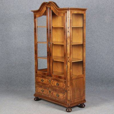 Little 19th Century Baroque Showcase Walnut, 1950s-DXD-1703576