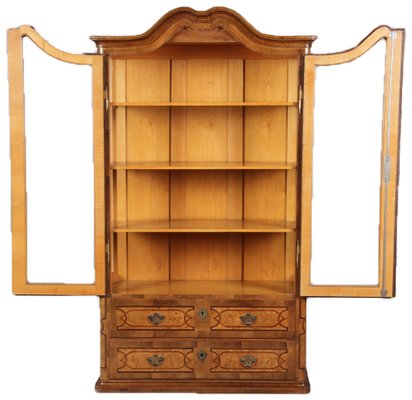 Little 19th Century Baroque Showcase Walnut, 1950s-DXD-1703576