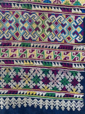 Little Antique Indonesian Embroidery-YMM-1114627