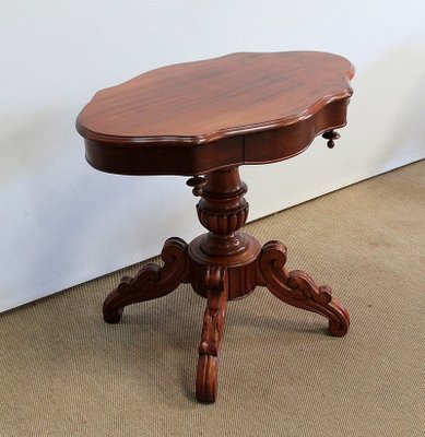 Little Mahogany Violin Table, Late 19th Century-RVK-1031009