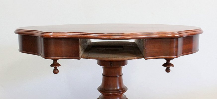 Little Mahogany Violin Table, Late 19th Century-RVK-1031009