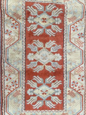 Little Vintage Turkish Oushak Rug-YMM-1187181