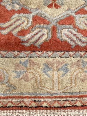 Little Vintage Turkish Oushak Rug-YMM-1187181