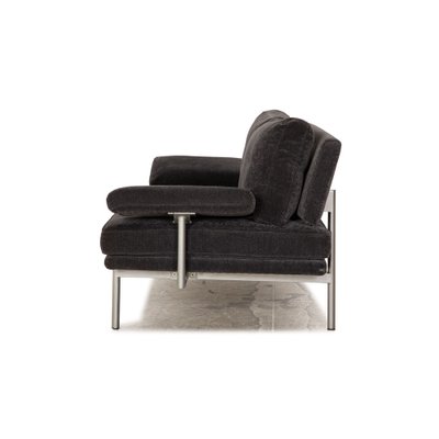 Living Platform Fabric Two-Seater Sofa in Gray from Walter Knoll-RQW-1748317