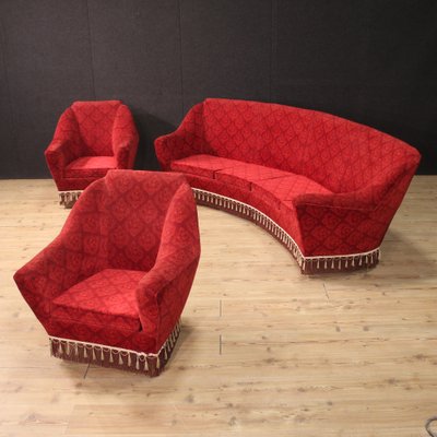 Living Room Set by Ico Parisi, 1960s, Set of 3-RP-1749474