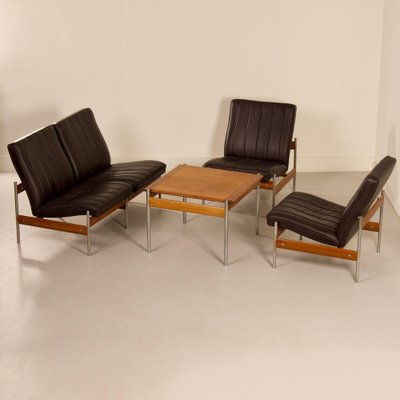 Living Room Set by Sven Ivar Dysthe for Dokka Møbler, 1960s, Set of 4-ZT-1816921