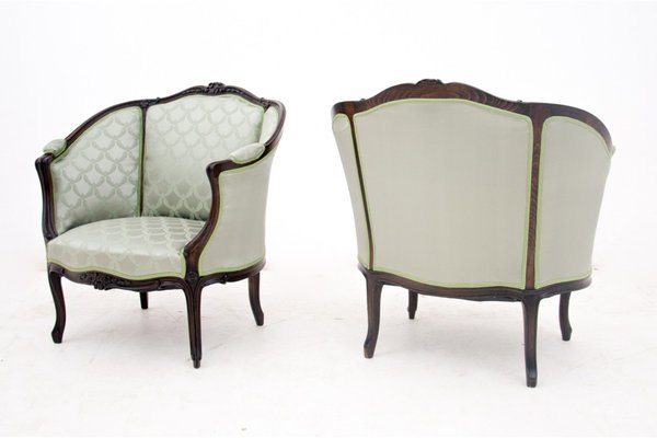 Living Room Set, France, 1870s, Set of 3-BXB-1704496