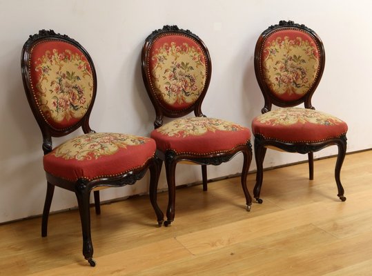 Living Room Set, Mid 19th Century, Set of 7-RVK-2024495