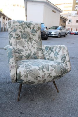 Living Room Set Sofa with Armchairs by Isa Bergamo for Isa Aldo Morbelli, 1950s, Set of 3-EH-2023707