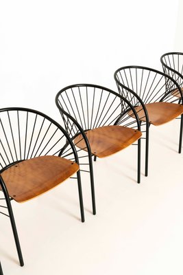 Lizie Dining Chairs by Regis Protiere for Pallucco, Italy, 1984, Set of 6-UQV-1061082