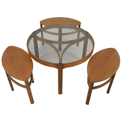 Loggerheads Trinity Coffee & Nesting Tables from Nathan, Set of 4-FYZ-1372823