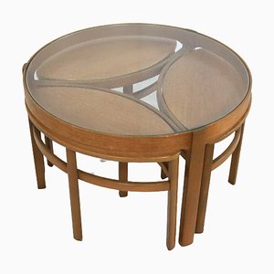 Loggerheads Trinity Coffee & Nesting Tables from Nathan, Set of 4-FYZ-1372823