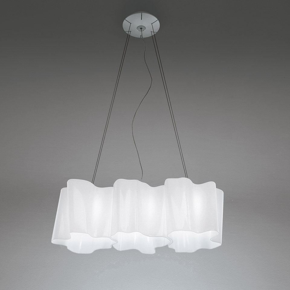 Logico 3 In Linea Suspension Lamp by Artemide