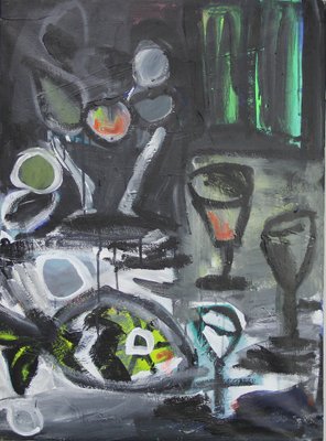 Lola Galanes, Still Life, 2000s, Acrylic on Canvas-NE-1371867