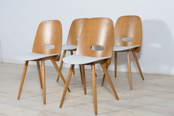 Lollipop Chairs by František Jirák for Tatra, 1960s, Set of 4-NIT-1326318