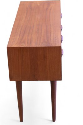 Long and Low Chest of Drawers in Teak, 1960s-BPJ-2040232