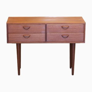 Long and Low Chest of Drawers in Teak, 1960s-BPJ-2040232