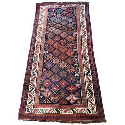 Long Antique Caucasian Rug-YMM-1382537